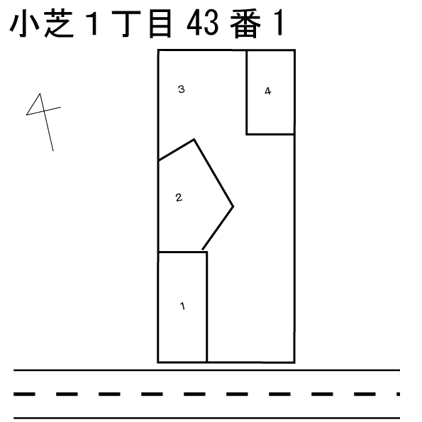 小芝１丁目43番1B